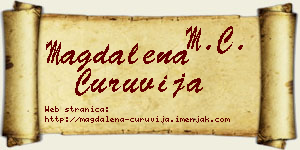 Magdalena Ćuruvija vizit kartica